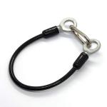 Coated Transparent PVC Stainless Steel Wire Galvanized Steel Wire Rope Sling With Double Swaged Eyes for sale