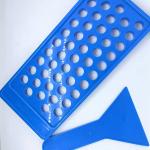 Cosmetic Spatula Lip Balm Filling Tray Tube holder 50 Holes for sale