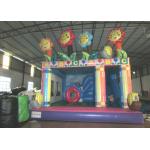 Water Park Flower Combo Airflow Bouncy Castle , Customized Kids Jumping Castle for sale