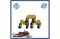 China Easy Move Snowmobile Dolly Casters 1500 Lbs Load Snowmobile Moving Wheels TPE PP supplier