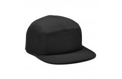 China Customized Eyelets Flat Brim Camper Hat with Medium Brim Length supplier