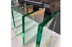 China 6.38-30.38mm Rectangle Tempered Laminated Glass With Customized Sizes supplier