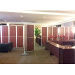 Room Driver No track With Floor Wheels Partition Wall Folding Project for sale