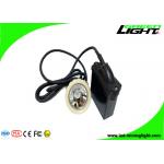 10000 Lux Mining Hard Hat Lights 6600mAh Rechargeable Mining Cap Lamps for sale