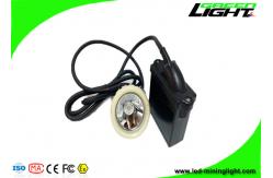 China 10000 Lux Mining Hard Hat Lights 6600mAh Rechargeable Mining Cap Lamps supplier