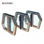 Anti Reverse Speed Gate Turnstile RS485 Dry Contact With Biometrics Swipe Card