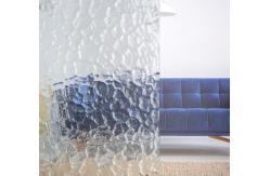 China 99% Transparency Patterned Glass for Building UV Protection Included supplier