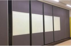 China American Wooden Movable Partition System / Operable Soundproof Partition Wall Panels supplier