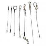 Customized Safety Lock Wire Tethers Wire Rope Assemblies For Lighting System