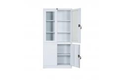 China Glass Door Filing Cabinet 0.201Cbm KD Structure 1 Year Warranty supplier