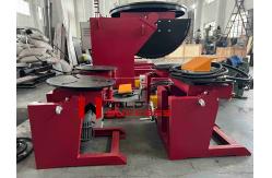 China 100kg 1000kg Pipe Automatic Welding Positioner With Hand Control Box And Foot Pedal supplier