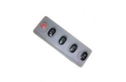 China Epoxy Resin Glue Process Silicone Rubber Keypads 75 Shore A supplier