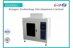 China Horizontal / Vertical Flammability Test Chamber Easy Operation supplier
