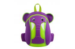 China Ultralight Kids Toddler Backpack Zoo Animal Elephant Shape 10-20L Capacity supplier