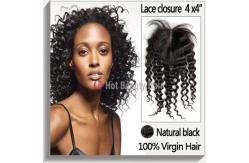 China 22# Micro Ring 5A Grade Lace Top Closure ，20 Inch Human Hair Weave supplier