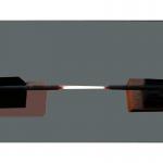 Dumbbell Type Silicon Carbide SiC Element 3Kw 1600C High Temperature for sale