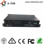 8 Ch 1080P AHD Video Cctv Media Converter 1 Ch Backward Data RS485 Type 20km Transmission for sale