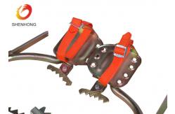 China Tower Erection Wood Pole Climber Pole Shoes For Climbing Operations supplier