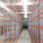 Heavy Duty Adjustable Pallet Racking System , Durable Double Deep Warehouse Storage Racking