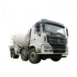 Mobile Heavy-Duty Shancman 8X4 Chassis Concrete Mixer Truck on-Site Hydraulic Discharge for sale