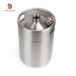 304 Stainless Steel Single Wall Ball Lock Beer Keg 5 Liter for sale