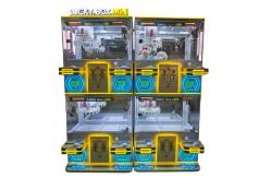 China Mini Arcade Machine LED Metal Card Game Board Automatic Digital Printing Coin-Operated supplier