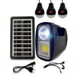 Outdoor Camping Solar Led Light Kits Mobile Charging 10W Panel System Mini for sale
