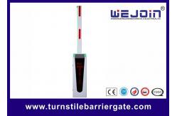China LED Square Boom Arm Electronic Barrier Gates , Security Barriers And Gates RS485 Communication supplier