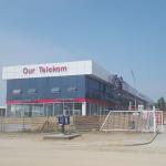 Customized Steel Structure Exhibition Hall Moisture Proof Metal Warehouse Buildings for sale