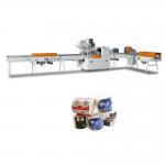 Automatic Toilet Tissue Paper Single Roll Packing Machine PLC Adjustable Size for sale