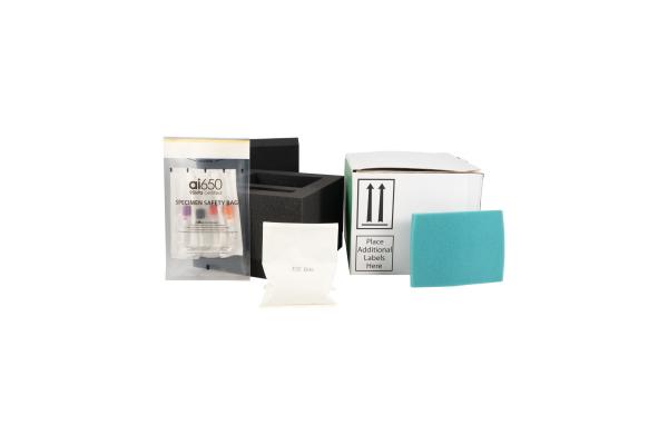 Clear 95kpa Specimen Transport Biohazard Bags With Document Pouch