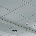 1.0mm Thickness Aluminum Lay In Ceiling Metal Square Tiles White Color for sale