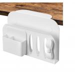 Desk Side Cable Organizer Tray Clamp Mount with Wire Organization at 1mm Thickness for sale