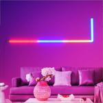TV Background Led Indoor Home Decor RGB App Remote Google Alexa  Control Combination Modern Smart Plug In Sconce Wall La for sale