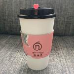 Hot Drink Paper Cup Sleeve Jacket For Coffee Customized Size Odm Oem Cmyk Full Color for sale