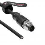 Alvin's Cables M8 6 Pin A-Code Male to Flying Lead Basler Power I/O Cable, Industrial Sensor Connector Shielded Cable for Basler Camera, Automation Control, Vision System,1m/3.3ft for sale