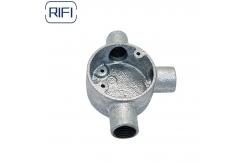 China BS4568 Circular Junction Box 3 Way Electrical Conduit Fittings supplier