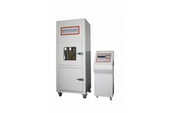 China Battery Cell Tester Battery Crush Testing Equipment Hydraulic Servo Drive PLC Control supplier