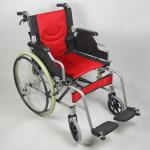 Multifunctional Aluminum Manual Wheelchair Easily Portable Flip Up Armrest for sale