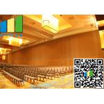 Aluminium Hotel Soundproof Operable Wall Wooden Room Partitions Sliding for sale