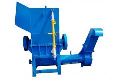 China Customizable Beverage Bottle Plastic Crusher Machine For Recycled Plastic Factory supplier