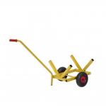 Welded 200Kg Double Wheel Barrow Trolley Metal Fab Products for sale
