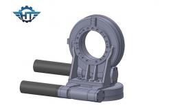 China Envelope Worm Slewing Drive Gearbox For High Accuracy CSP Trough Project supplier