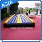 Yoga Training Inflatable Tumble Mattress With Constant Blower for sale
