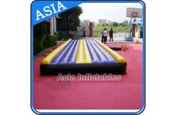 China Yoga Training Inflatable Tumble Mattress With Constant Blower supplier