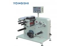 China Label Plastic Automatic Slitting And Rewinding Machine 220v Paper Sheeting Machine supplier