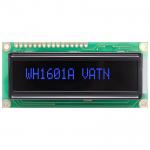16*1 Character Monochrome SPI Interface Wide Temperature VATN LCD Module for sale