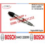 BOSCH 0445120099 51101006070 Neutral Fuel Injector Assembly 0445120099 51101006070 For MAN Engine for sale