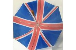 China 130cm Manual Open RPET Pongee Printed Golf Umbrellas supplier