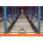 Heavy Duty Gravity Flow Pallet Rack Sliding Racking RAL System Anti - Rust